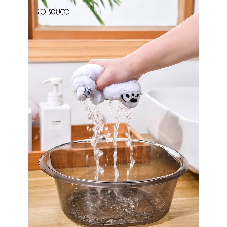 Khăn Lau Tay Treo Tường Hình Gấu Bắc Cực Đáng Yêu