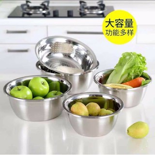 SET 5 BỘ RỔ CHẬU INOX