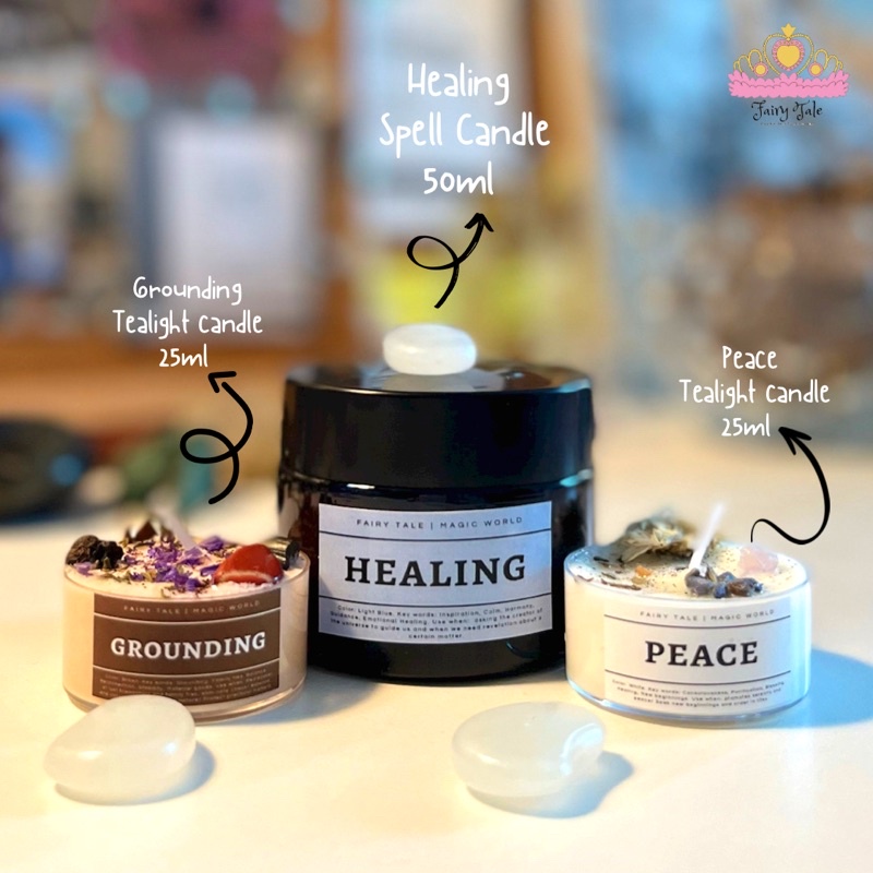 HEALING spell candle | Nến hỗ trợ chữa lành vết thương cảm xúc