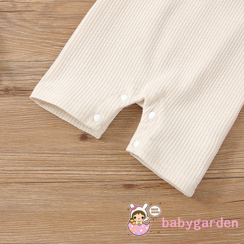 Bộ Áo Liền Quần Sát Nách Cổ Tròn Có Hàng Nút In Hình Khủng Long Cho Bé Trai 0-18 Tháng Tuổi