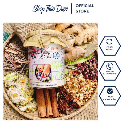 Muối Ngân Chân Thảo D.ược Mộc Hương 500G - Giảm Nhức Mỏi, Khử Mùi, Giảm Stress Hiệu Quả