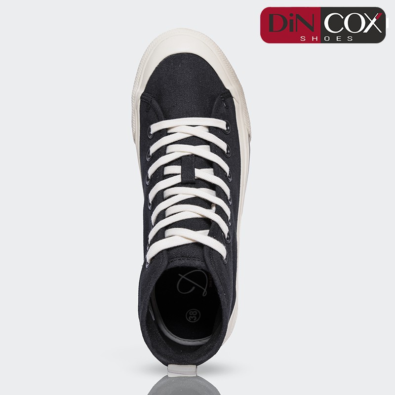 Giày Sneaker Vải Nữ DINCOX D09 Năng Động Cá Tính Black