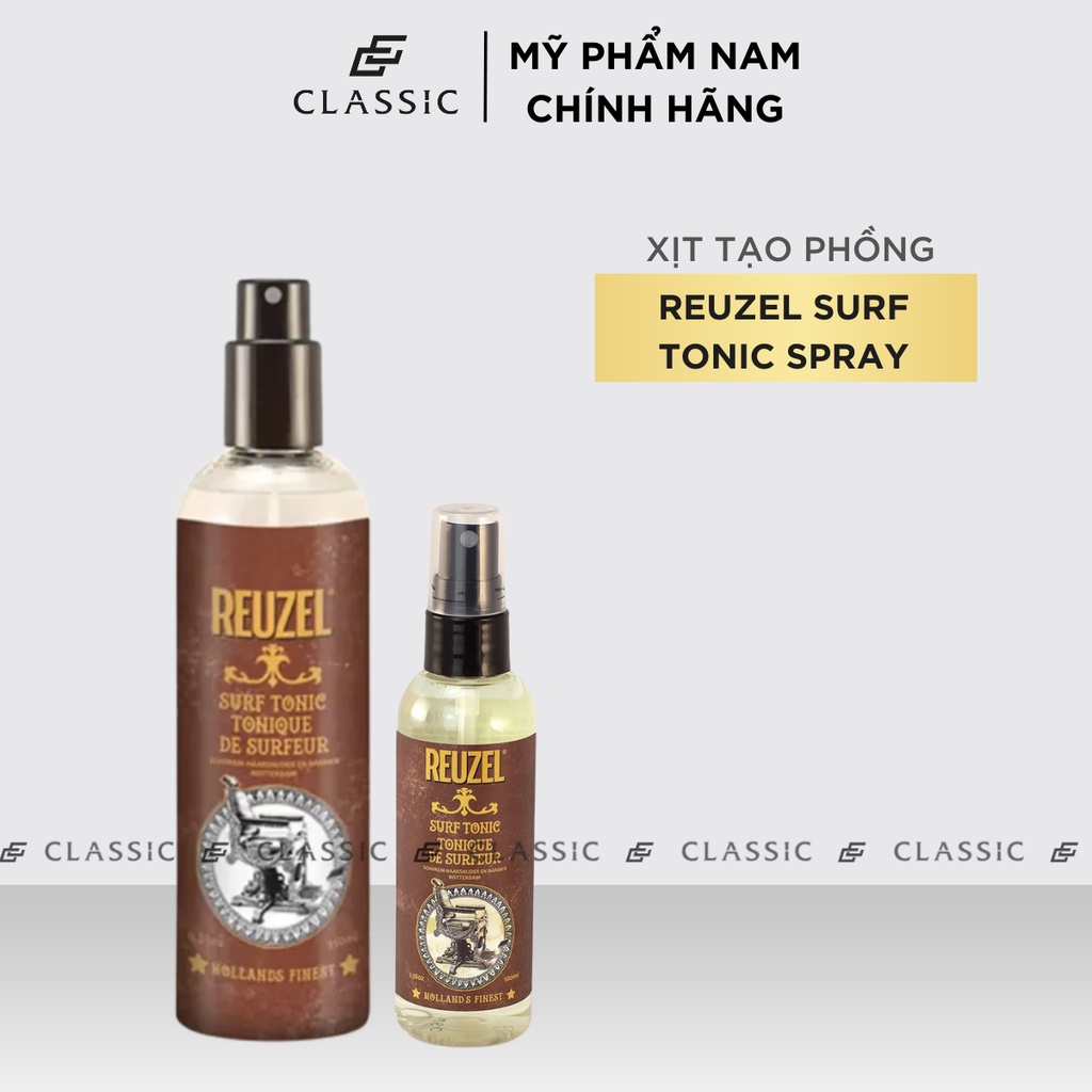 Xịt Tạo Phồng Tóc Reuzel Surf Tonic