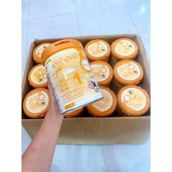 Sữa the cows mug cho bé từ 0 đến 12 tháng
