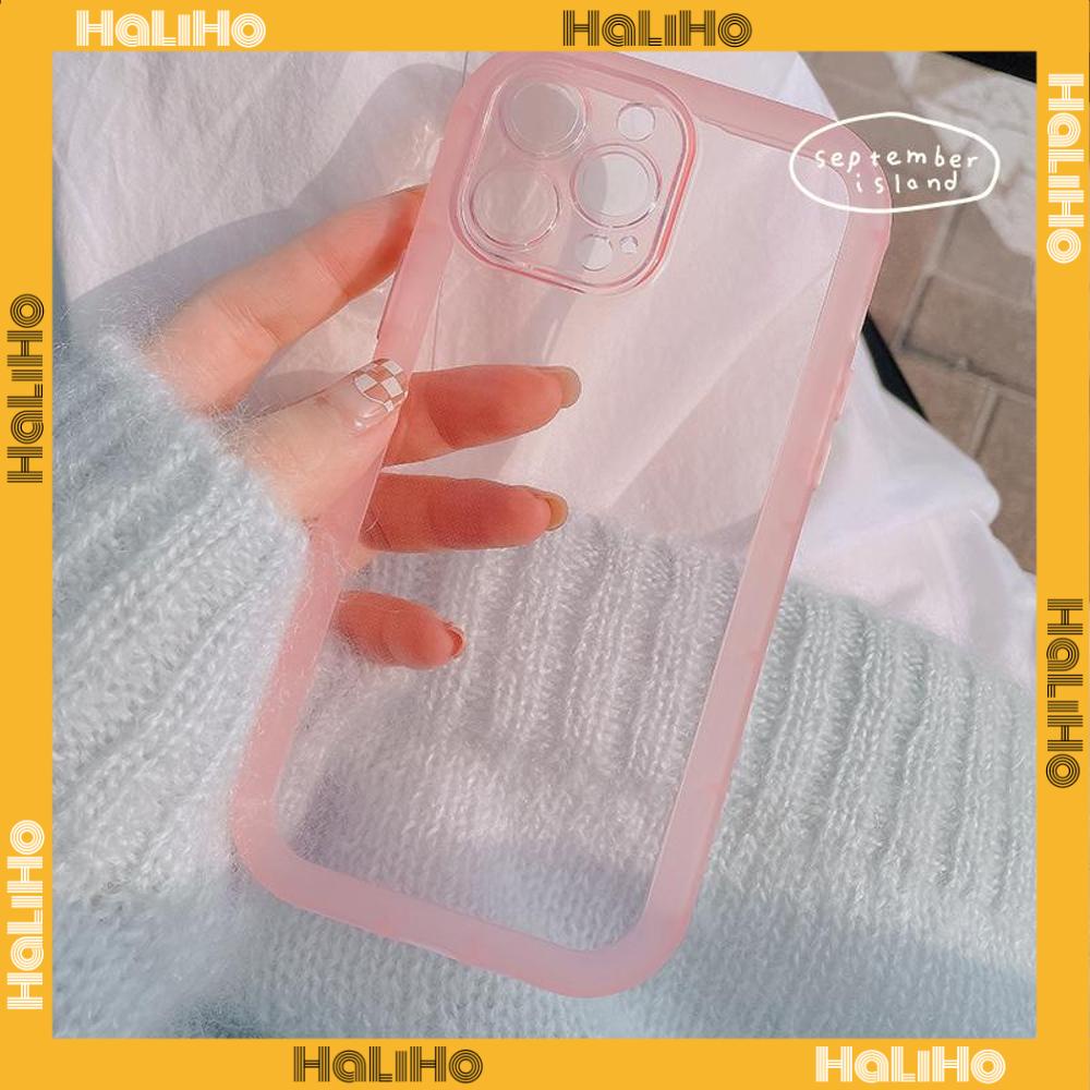 iPhone Case Silicone Soft Case TPU Clear Case Fluorescent Color Airbag Shockproof Protection Camera Purple Pink Blue For iPhone 13 Pro Max iPhone 12 Pro Max iPhone 11 iPhone 7 Plus