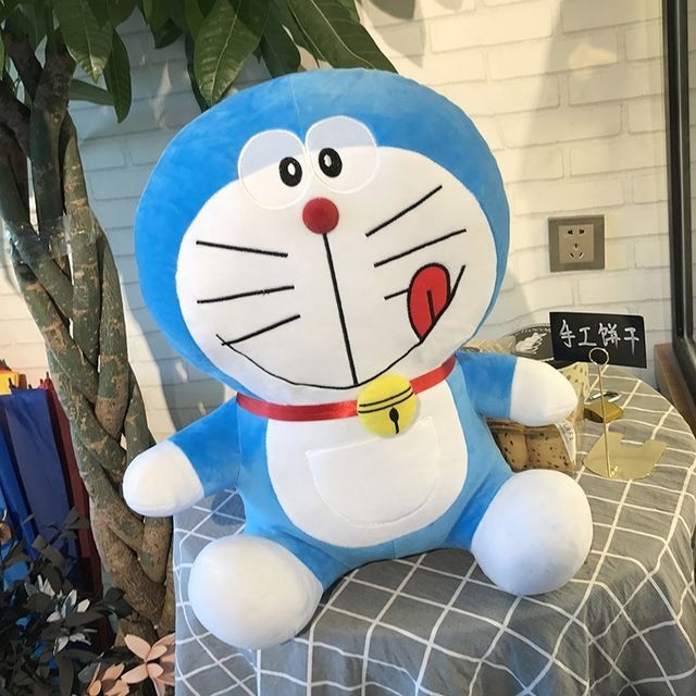 Búp Bê Nhồi Bông Hình Doraemon Đáng Yêu