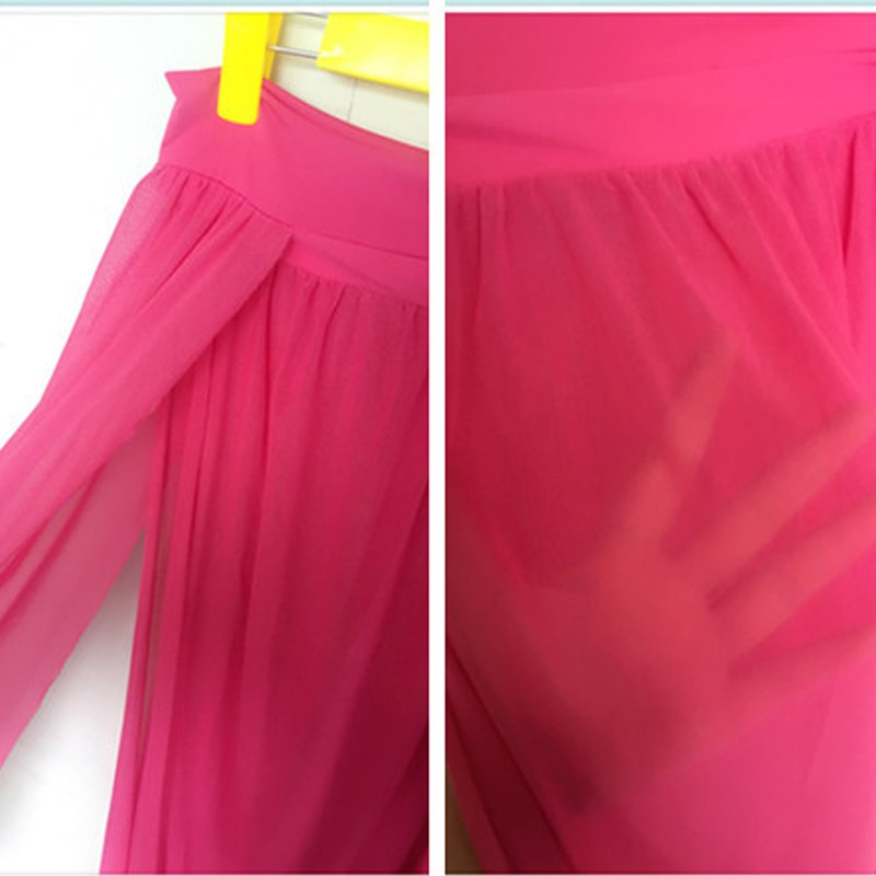 Chân váy choàng ngoài bikini màu trơn chất liệu co giãn thoải mái | BigBuy360 - bigbuy360.vn