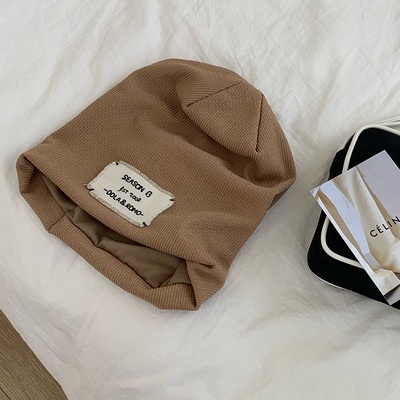 Mũ beanie dệt kim phong cách Nhật Bản/Hàn Quốc thời trang cho nữ