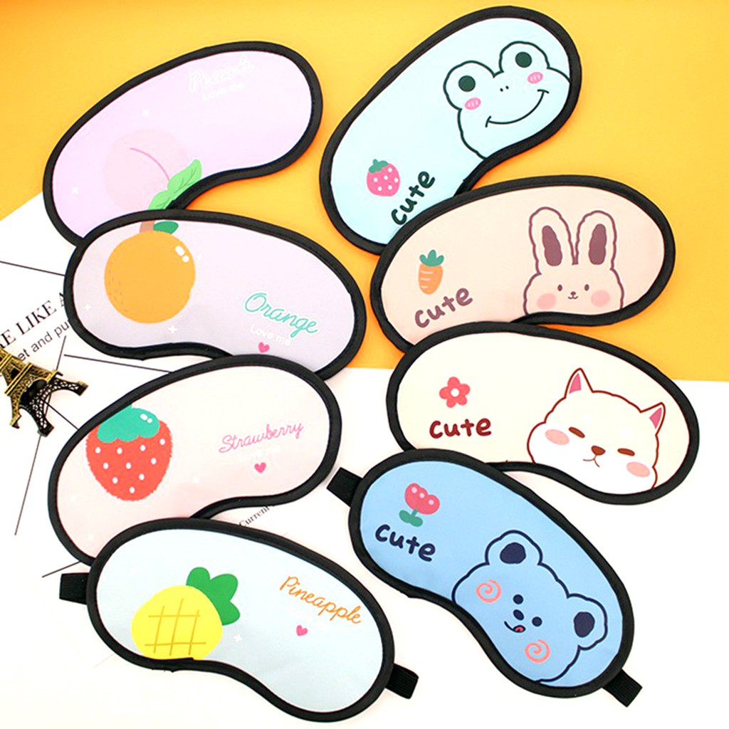 Miếng Che Mắt Ngủ, Miếng Bịt Mắt Ngủ Dạng Gel Nhiều Hình Tiết Dễ Thương
