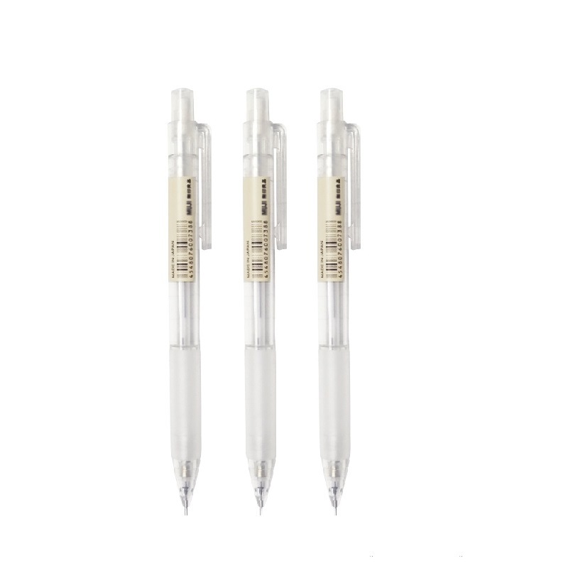 Muji Bút Chì Cơ Học, Tay Áo Trong Suốt, Kích Thước 0.5Mm.