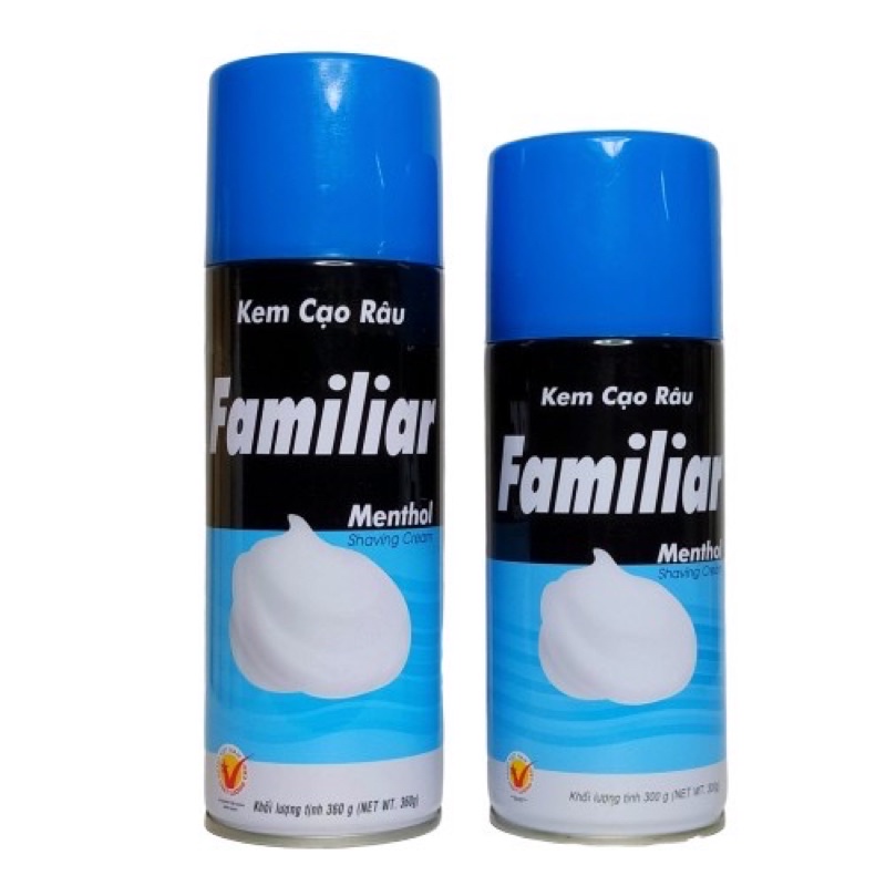 Bọt Cạo Râu Chuyên Nghiệp Familiar 360g/ 300g/ 175g