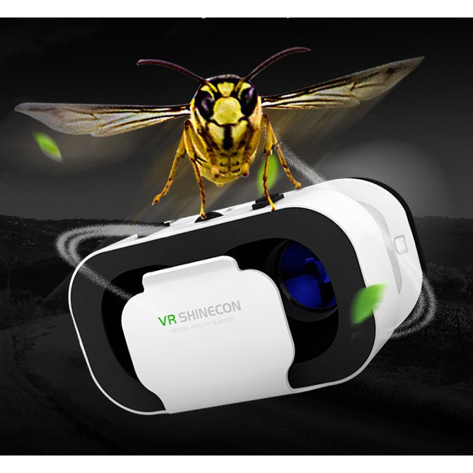 Kính xem phim 3D VR SHINECON 5.0 + tặng tay game mẫu 2022