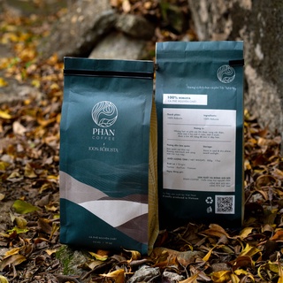 Combo 5kg Cà phê Măng Đen Blend nguyên chất rang mộc pha phin pha máy cold brew Phan Coffee