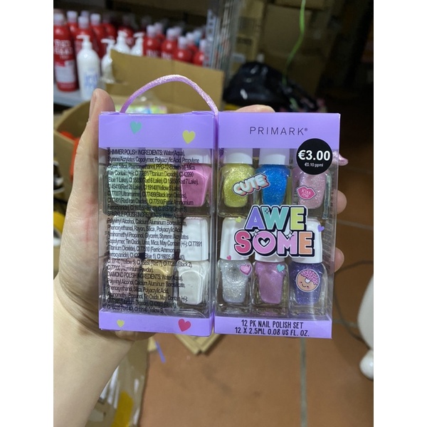 SET SƠN MÓNG TAY TRẺ EM FLAMAZING NAIL POLISH - AN TOÀN CHO BÉ