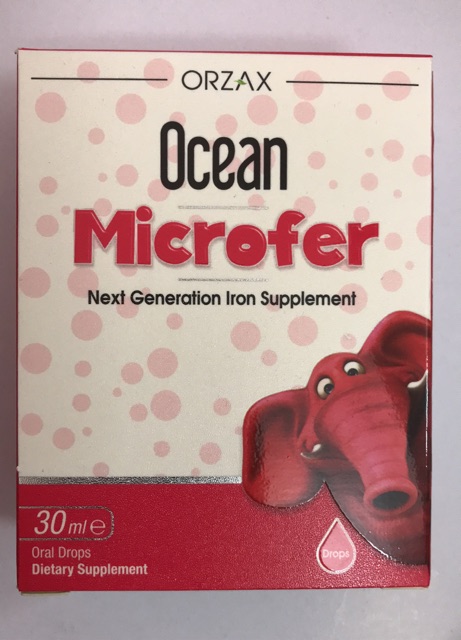 [ Kèm Quà Tặng] OCEAN MICROFER - Bổ sung Sắt cho trẻ nhỏ ( Chính Hãng )