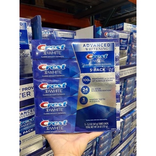 Kem Đánh Răng Crest 3D White Advanced Whitening 147g