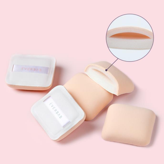 Mút trang điểm Everbab cotton siêu mềm kiểu dáng thời trang màu kẹo cao cấp