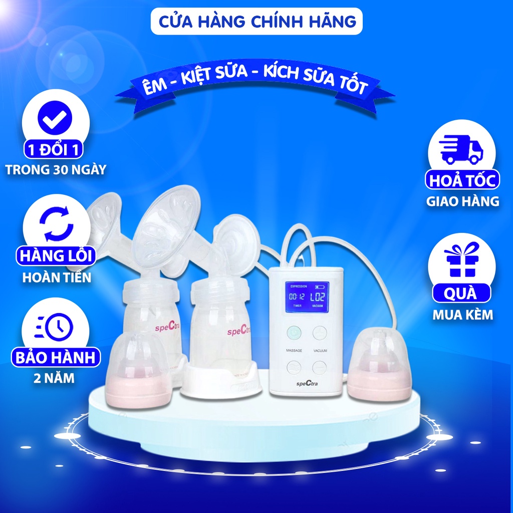 Máy hút sữa điện đôi Spectra 9 Plus