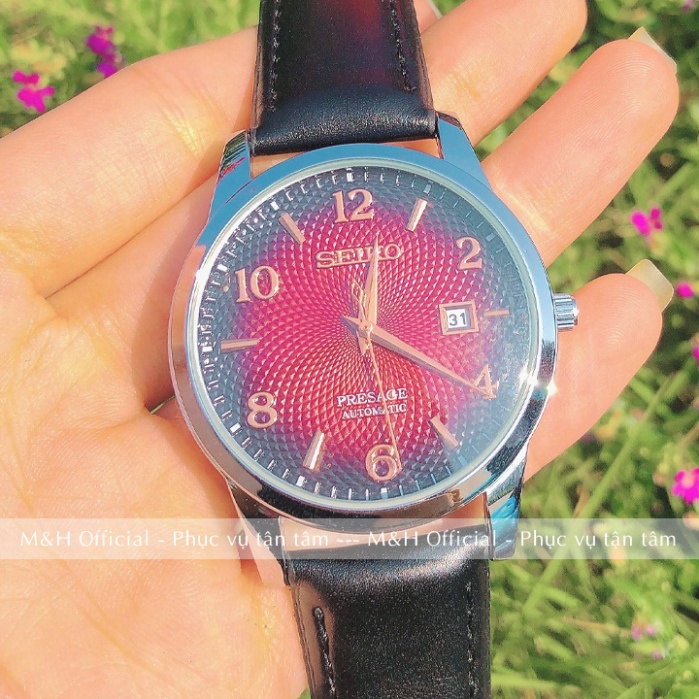 Đồng hồ đeo tay nam Seko 2359 dây da cao cấp, mặt vân đẹp sang trọng, thời trang lịch lãm [Tặng kèm pin] | BigBuy360 - bigbuy360.vn