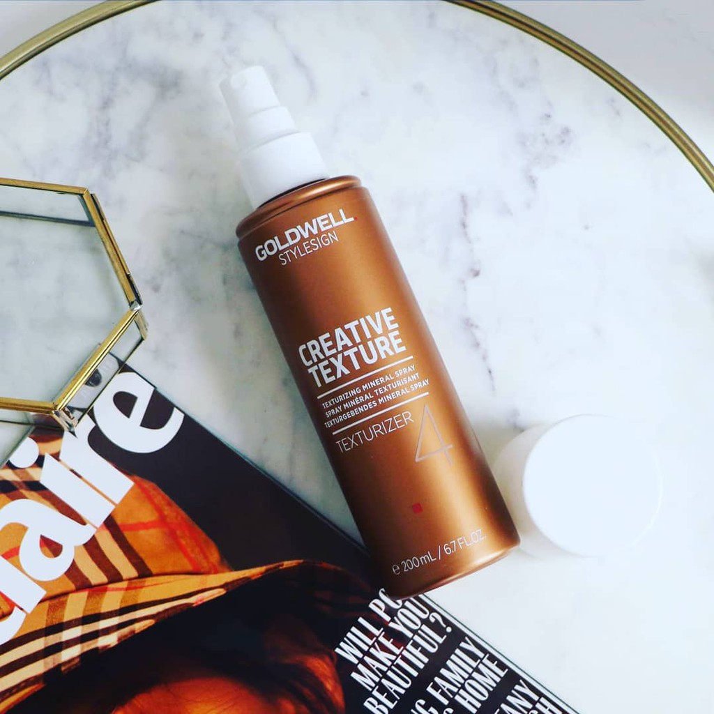 🇩🇪Goldwell-Germany🇩🇪Xịt khoáng tạo kết cấu Texturizer 4 Creative Texture Goldwell 200ml