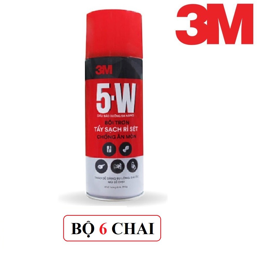 Chai Tẩy Rửa Bôi Trơn Và Chống Rỉ Sét 3M 5W Dạng Xịt 310g