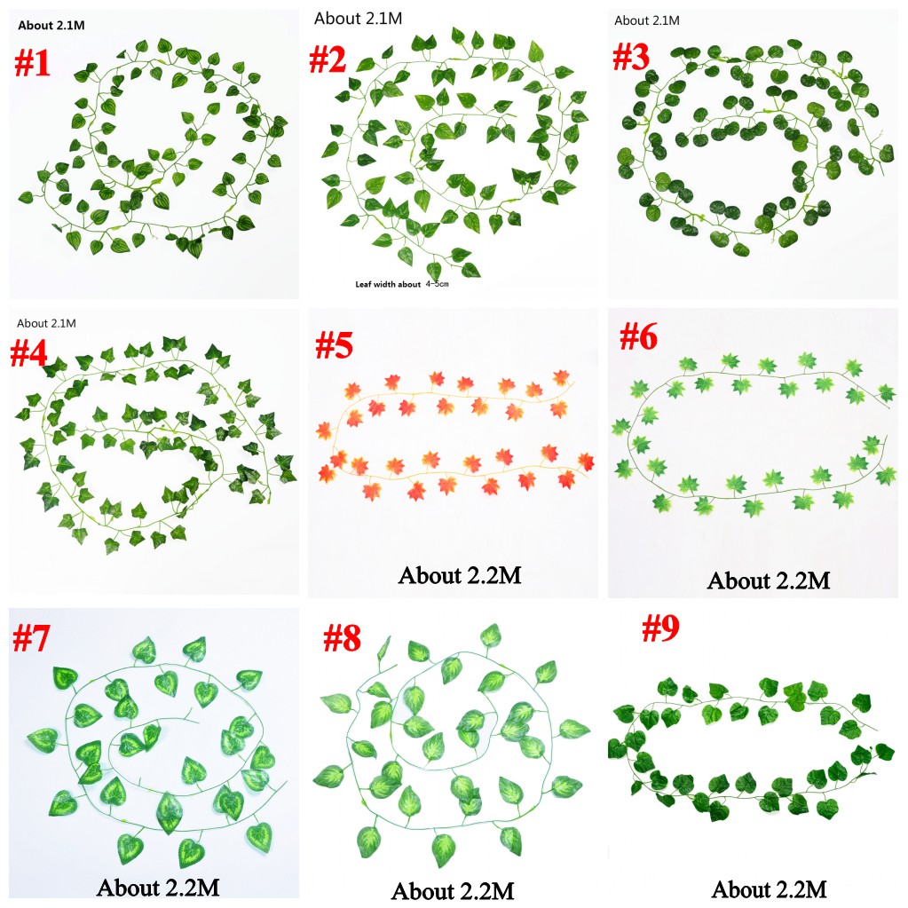 Cây leo nhân tạo bằng mây dài 2.3M dùng để trang trí tường