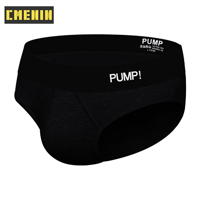 Quần lót nam cotton lưng thấp thiết kế túi hình chữ U thoáng khí gợi cảm
