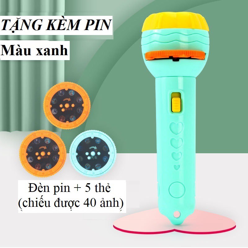 Đèn Pin Trình Chiếu Từ 24 Đến 80 Hình Ảnh Cực Kỳ Sống Động Và Thú Vị Cho Bé