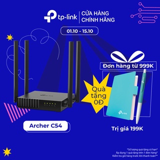 [Hỏa Tốc] Bộ Phát Wifi TP-Link Archer C54 Băng Tần Kép Chuẩn AC 1200Mbps
