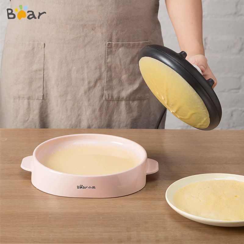 Máy làm bánh crepe Bear DBC-C06E1 mặt chảo chống dính làm bánh tráng, bánh cuốn