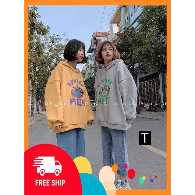 FREESHIP - XẢ KHO CẮT LỖ Áo Hoodie Newyork 65 _TRM