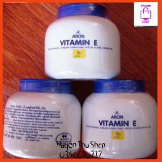 Kem dưỡng ẩm và làm trắng da vitamin E Thái Lan