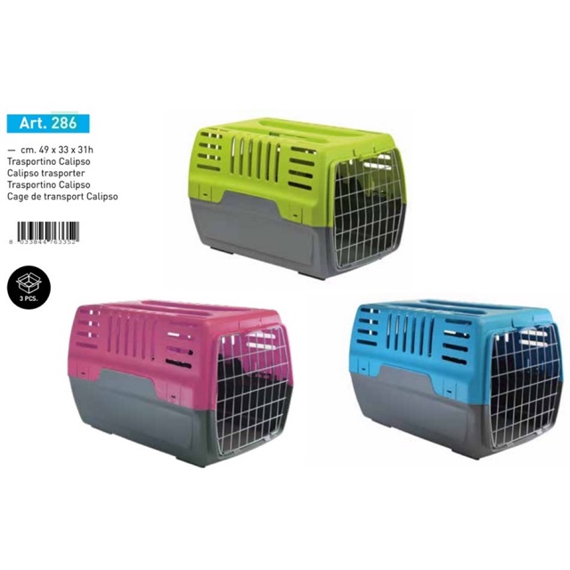 Lồng vận chuyển thú cưng hàng Ý 🇮🇹