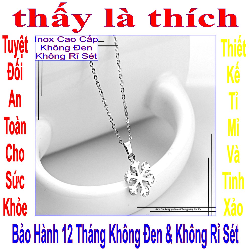 Bông tai hoa tuyết đáng yêu cho nữ - Cam kết 1 đổi 1 nếu hoen, gỉ sét