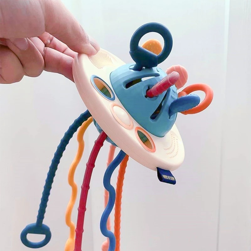 Bộ Đồ Chơi Bạch Tuộc Lala Bằng Silicone Chất Lượng Cao Cho Trẻ Em