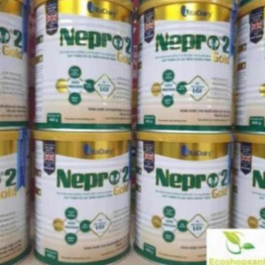 Combo 6 lon  Sữa nepro 2 gold hộp 400g Date T5.2022