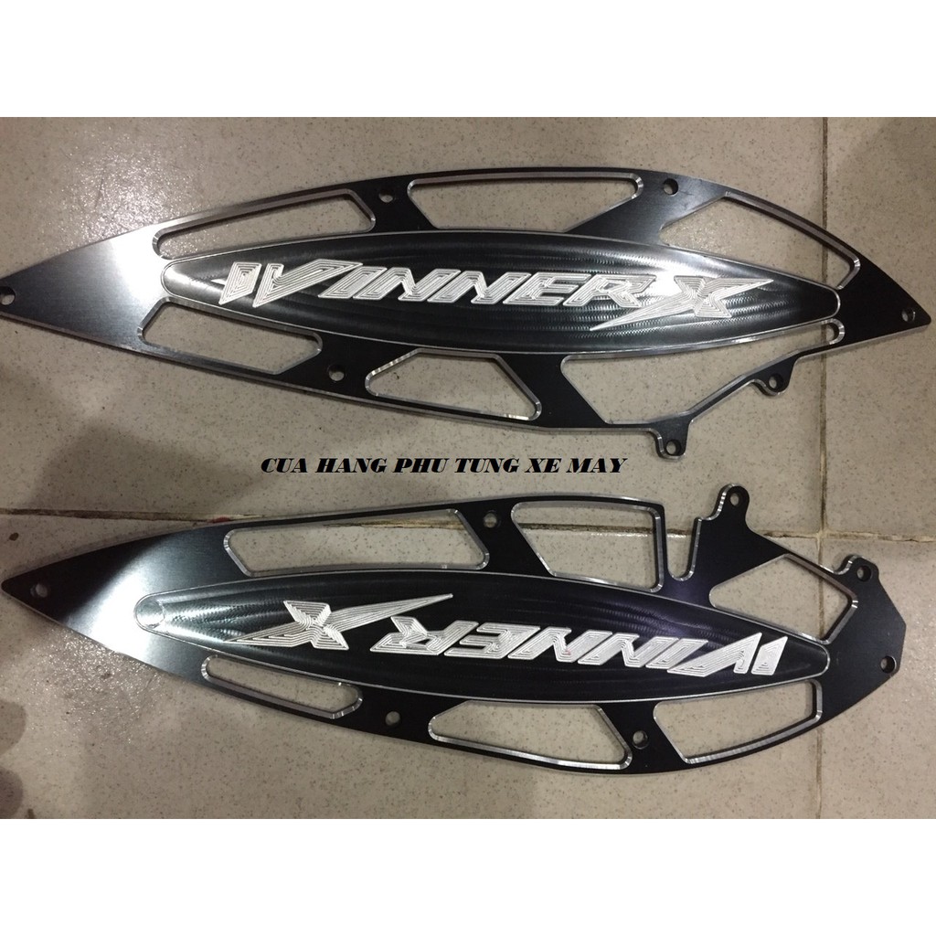 Ốp sườn nhôm CNC cao cấp cho xe Honda Winner X - 1 cặp