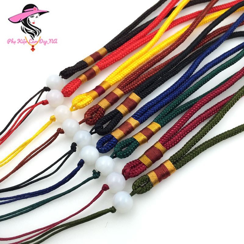 Dây Dù Đeo Trang Sức, Treo Đồ Handmade, Dây Dù Kết Hợp Mặt Dây Chuyền