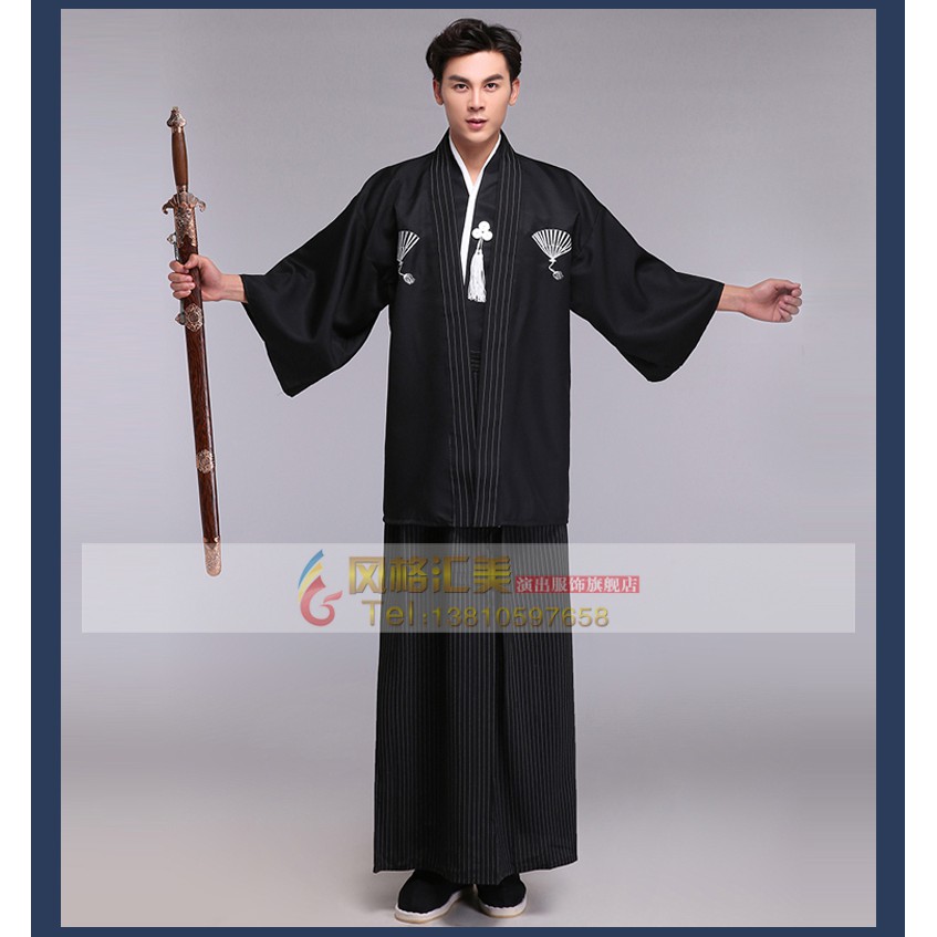 (CÓ SẴN) Bộ Đồ Kimono Nam Phong Cách Samurai Trang Phục Yukata Nam Nhiều Màu Sắc ...