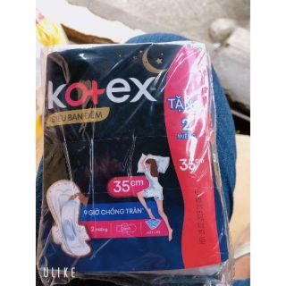 🌺10 gói bvs kotex ban đêm có cánh 35cm(20 miếng)