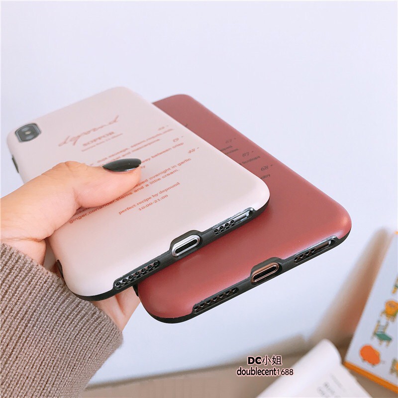 Ốp Điện Thoại Mềm Màu Đất Phong Cách Hàn Quốc Dành Cho Iphone 11 Pro Ixs Max Xr I 7 I 8 Plus Se 2 | BigBuy360 - bigbuy360.vn