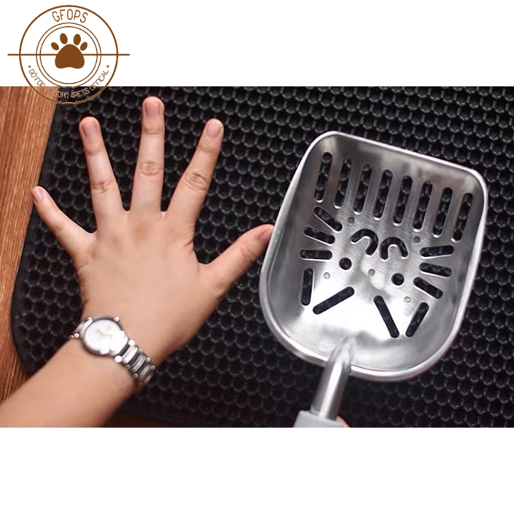 Xẻng cát cho mèo bằng gang siêu to, chắc chắn, chống gãy - 4pets official