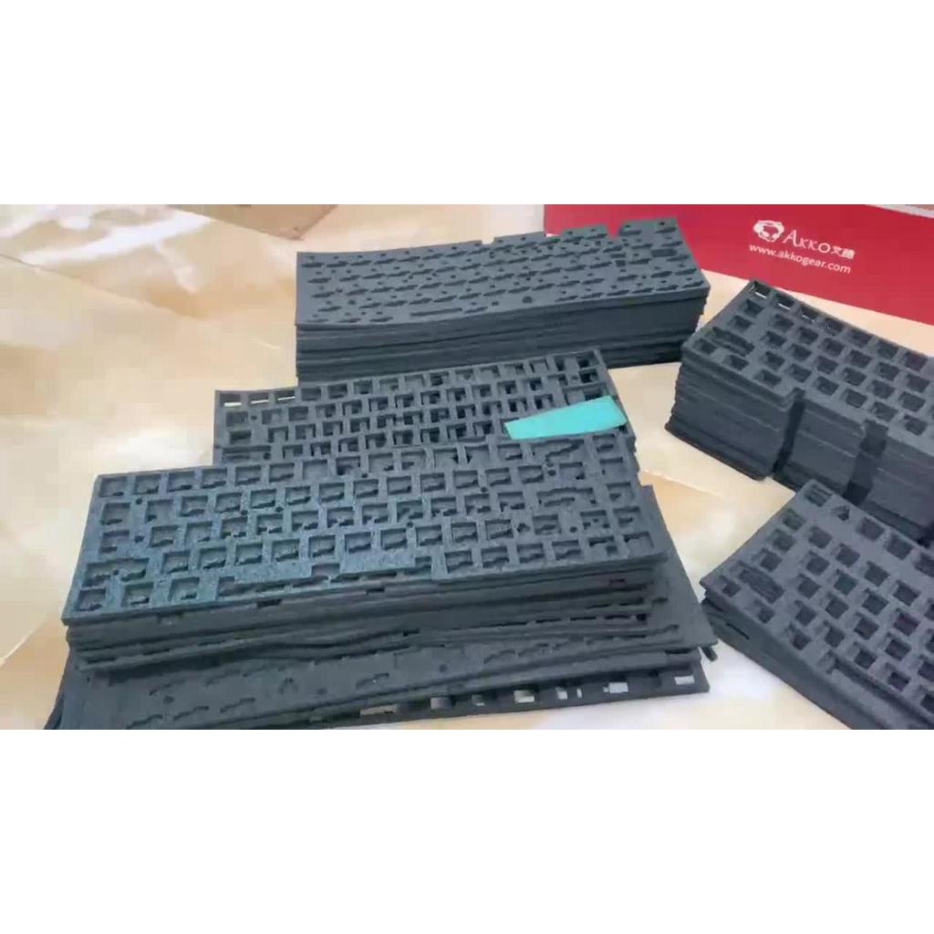 [Kaenkey] Foam cao su lưu hoá tấm nguyên, foam PE trắng / tiêu âm, chống ồn, tăng cảm giác bấm | BigBuy360 - bigbuy360.vn