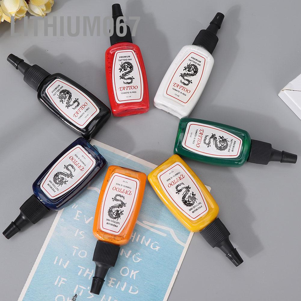 Lithium067 Professional Eyebrow Tattoo Ink Long Lasting Fast Coloring Pigment 15ml