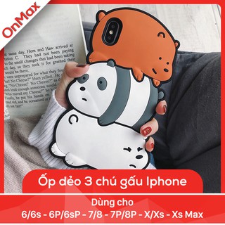 ỐP LƯNG 3 CHÚ GẤU IPHONE