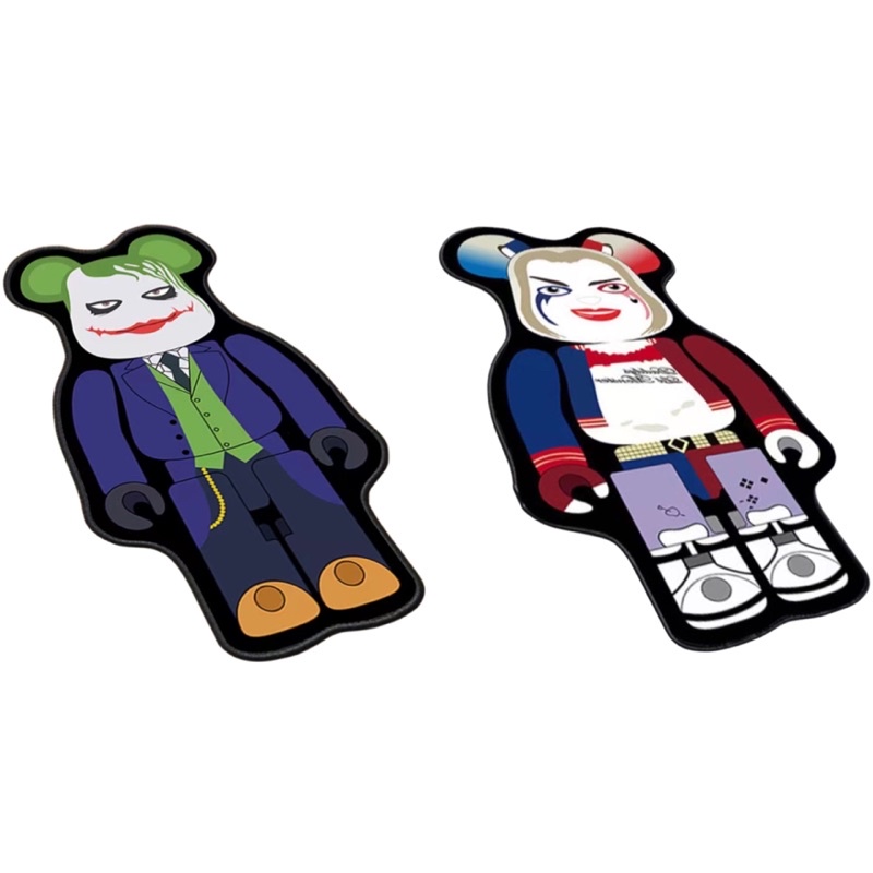 Thảm Trải Sàn Hình Gấu BearBrick Chất Liệu Nỉ Chống Trơn Chượt Nhiều Màu Sắc Và Kích Thước