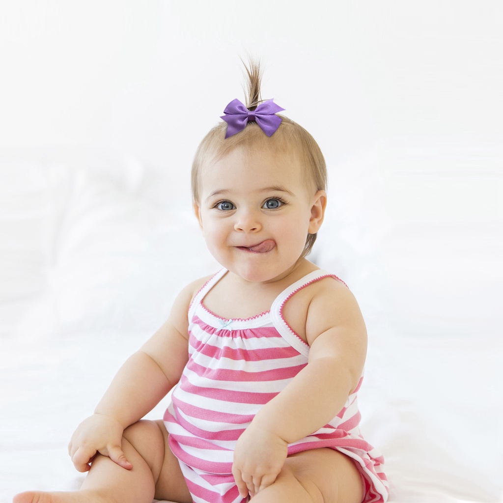 Bộ 2 kẹp tóc nơ KIDSBOWS thiết kế nhỏ xinh xắn cho bé gái