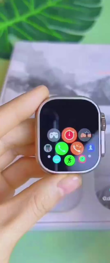 Đồng Hồ Thông Minh Watch Ultra Nghe Gọi, Hiện Thông Báo Tin Nhắn, Theo Dõi Sức Khỏe, Hỗ Trợ Thể Thao- TECHZONE MALL | BigBuy360 - bigbuy360.vn