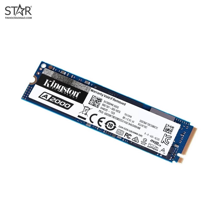 Ổ cứng SSD 250G Kingston A2000 M.2 NVMe PCIe Gen3x4 (SA2000M8/250G)