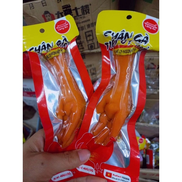 Chân gà tiềm ớt hiểm